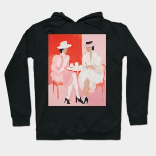 Coffee With Pink Women Hoodie